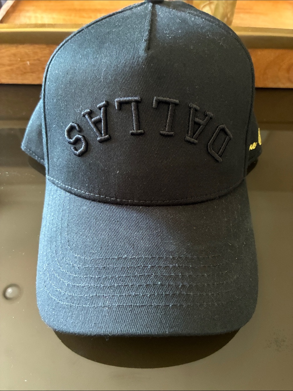 Triple Black True Brvnd Dallas hat